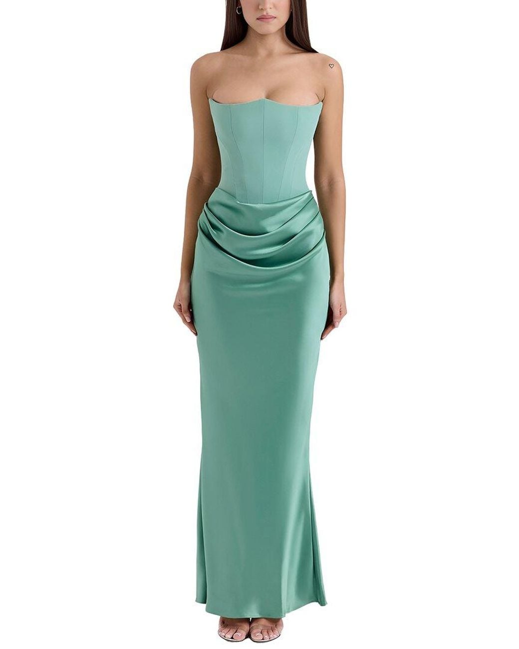 LOEY Green Maxi Dress