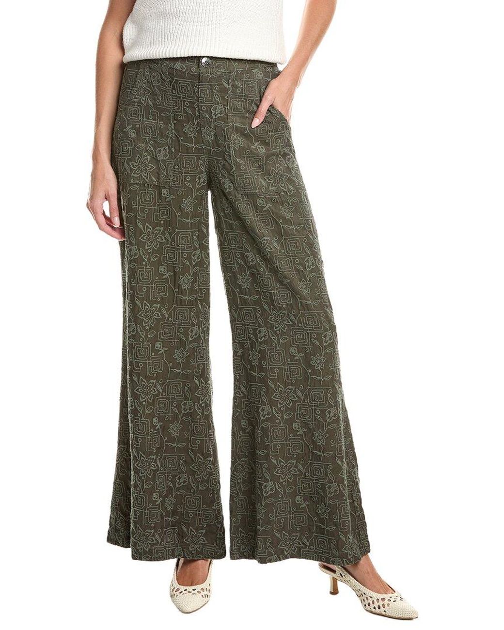 Johnny Was Green Nena Palazzo Pant