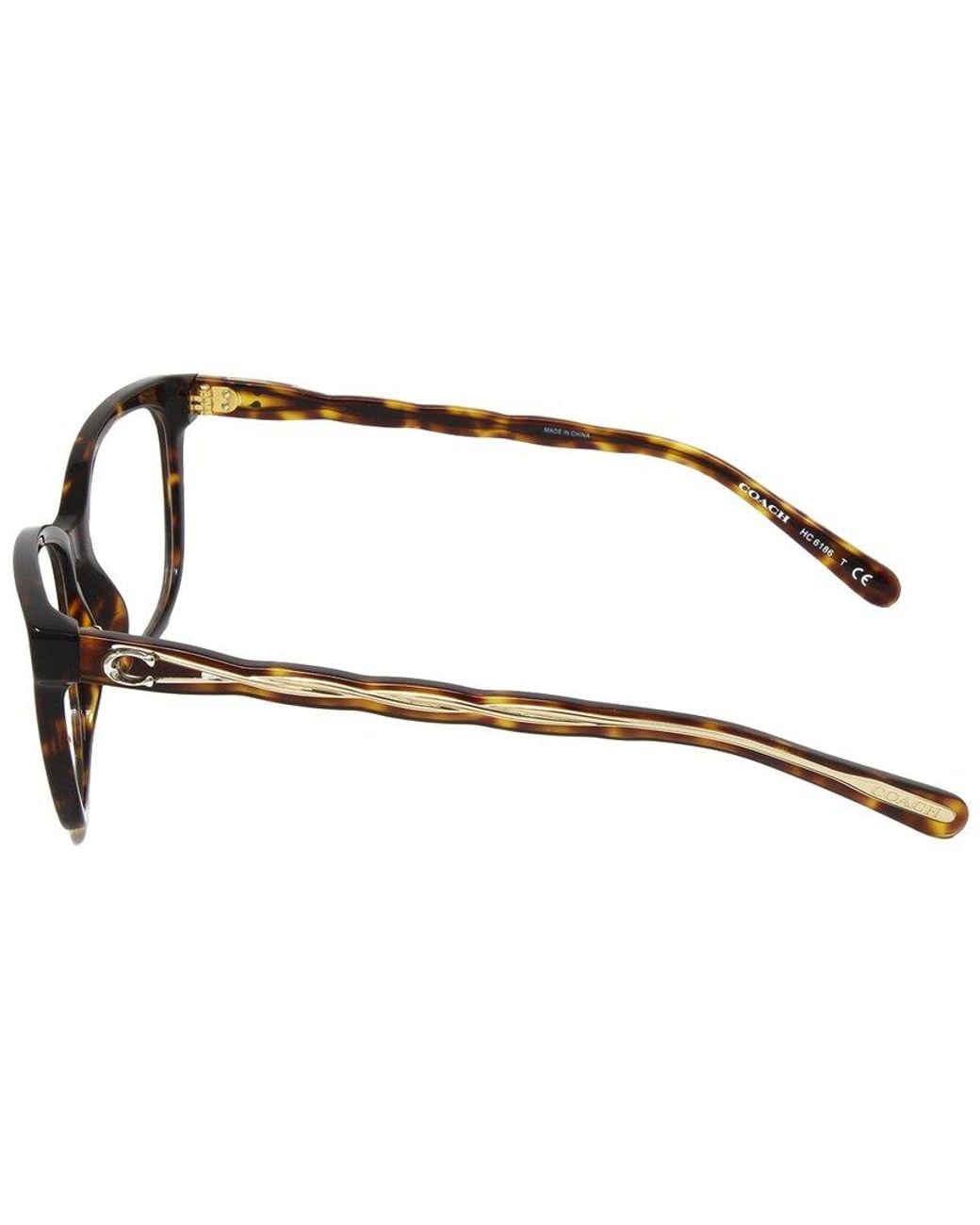 COACH Brown Hc6186 53Mm Optical Frames