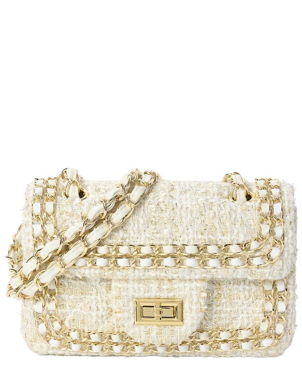 Tiffany & Fred Paris Metallic Leather Crossbody