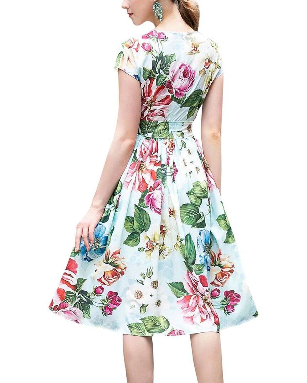 BURRYCO Blue Midi Dress