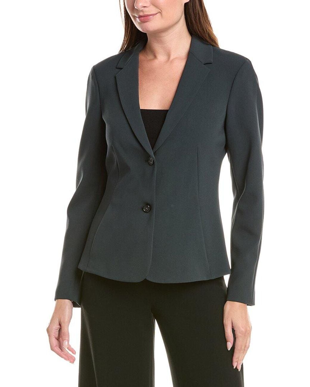 Theory Red Admiral Crepe Shaped Blazer