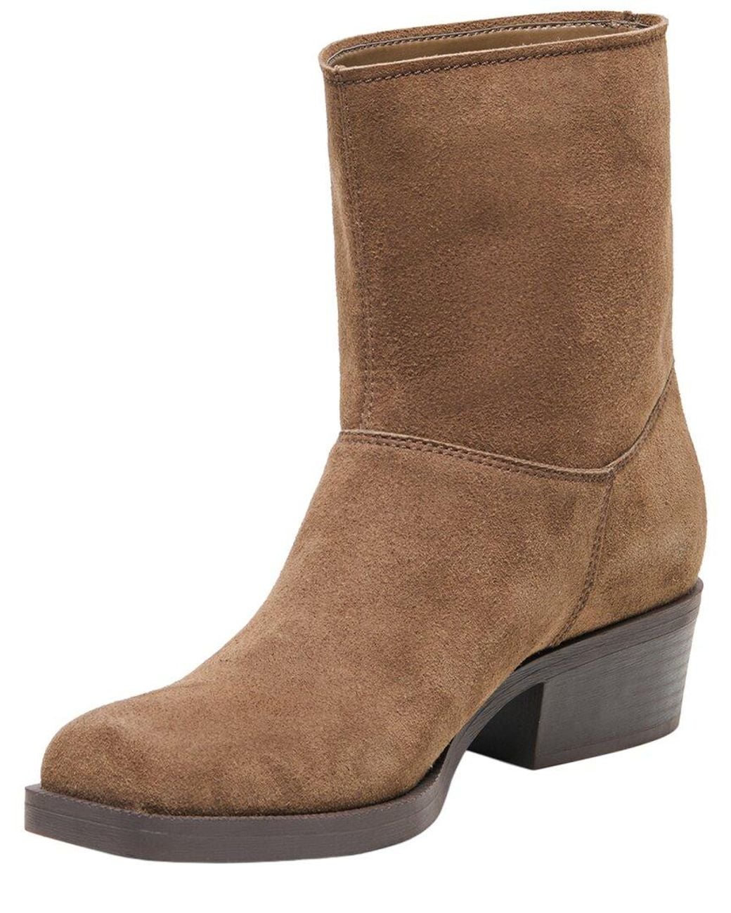 Dolce Vita Brown Reeves Suede Bootie