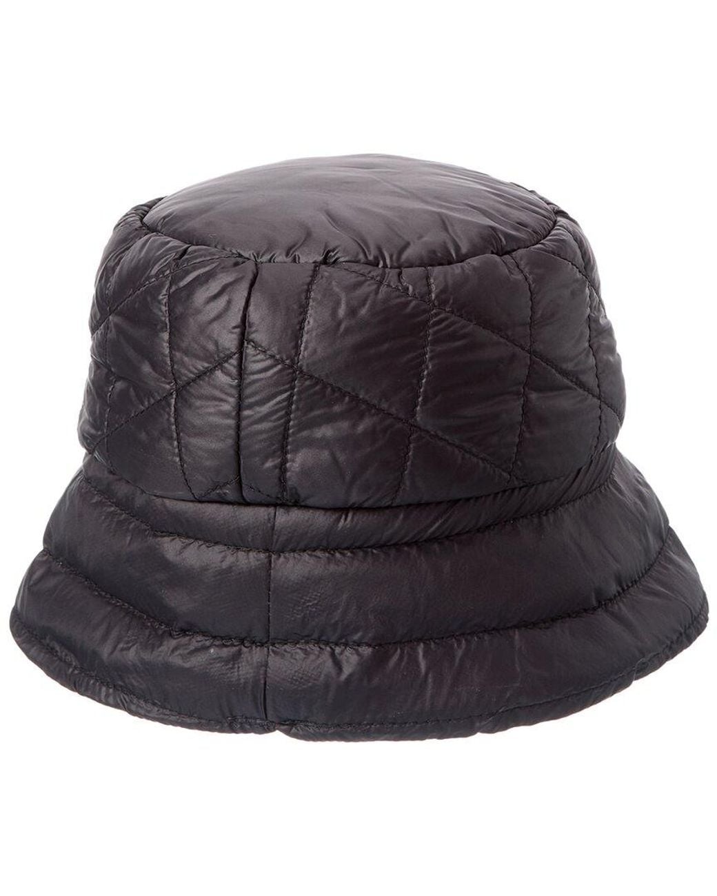 La Fiorentina Gray Puffer Bucket Hat