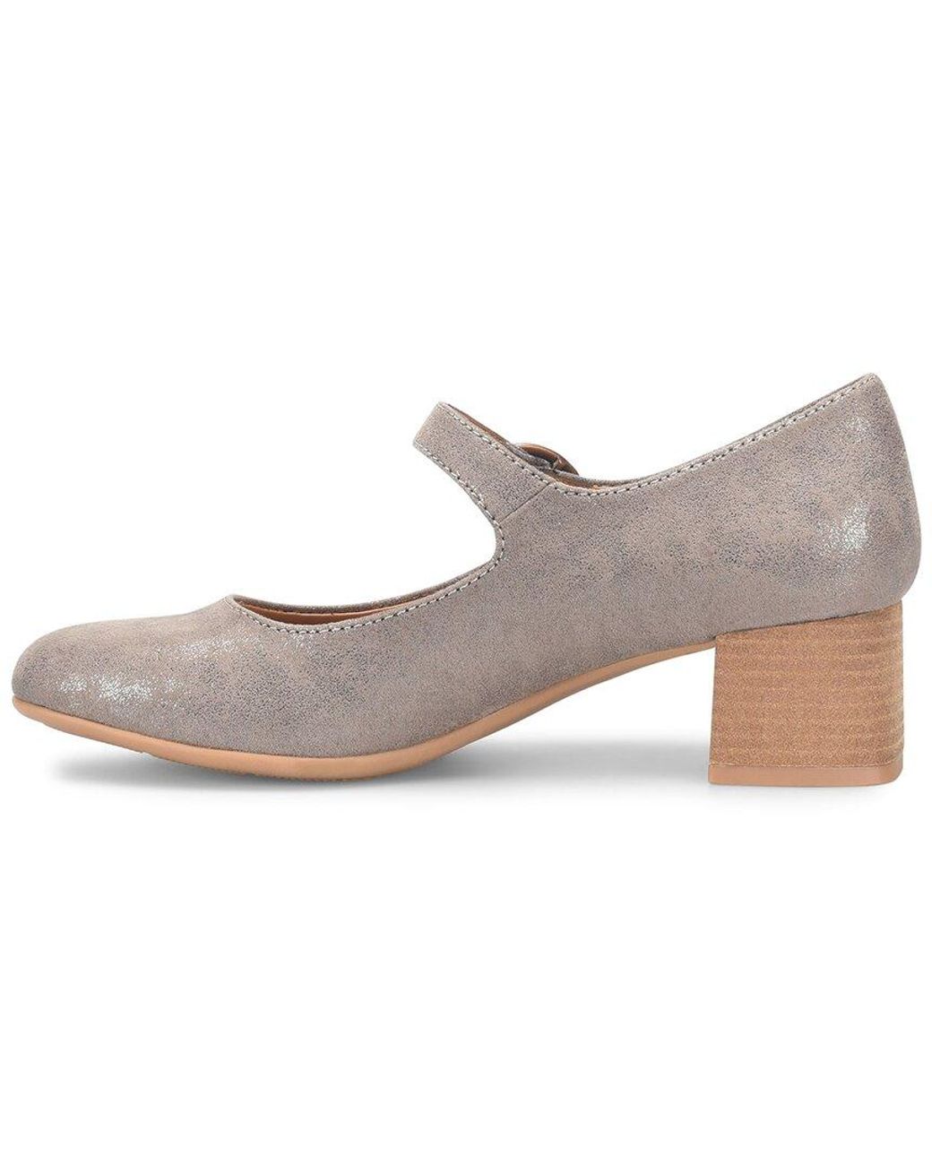 EuroSoft Brown Paulette Mary Jane Pump