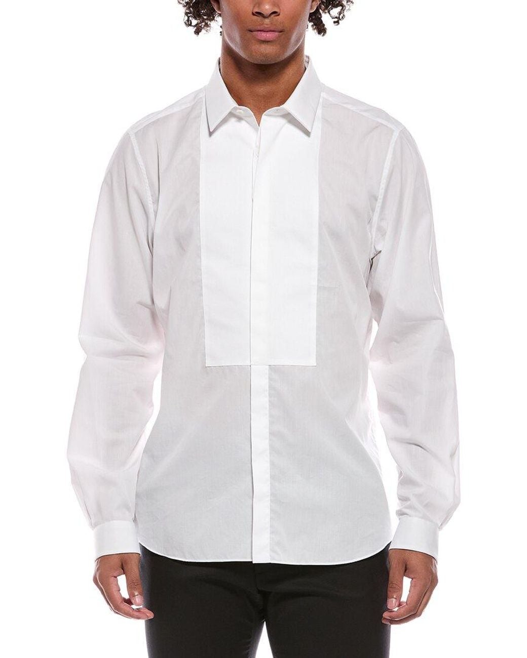 Valentino White Button Shirt for men