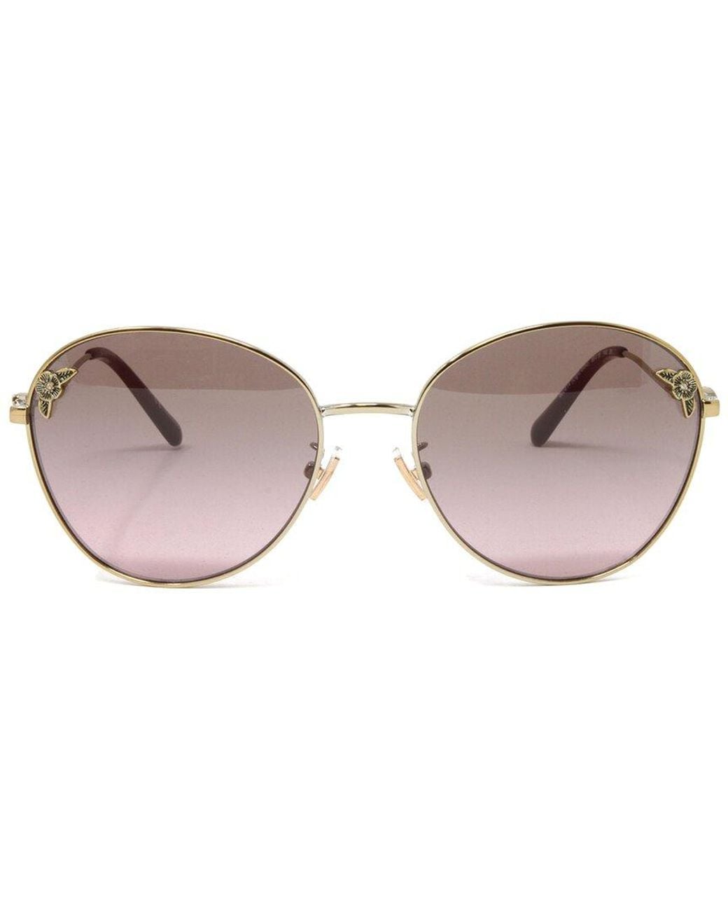 COACH Brown Hc7097B 59Mm Sunglasses