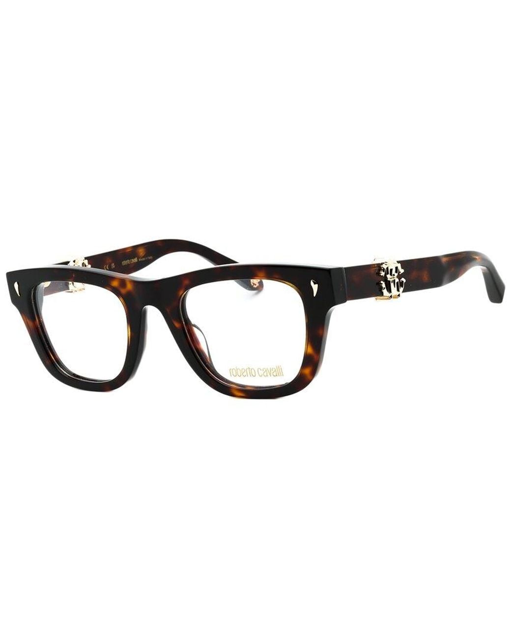 Roberto Cavalli Black Vrc052 49Mm Optical Frames