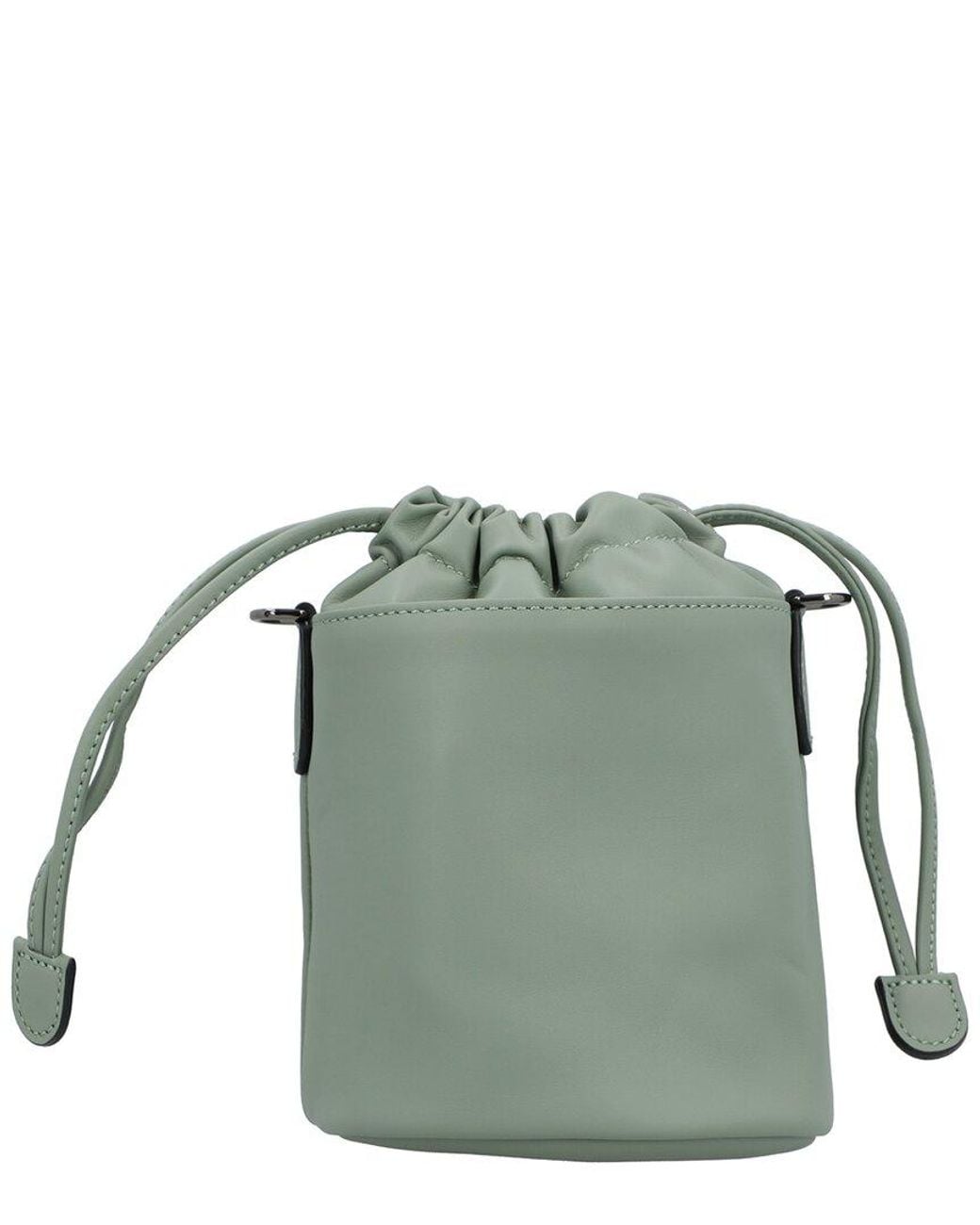 Longchamp Green Le Pliage Xtra Xs Leather Bucket Bag