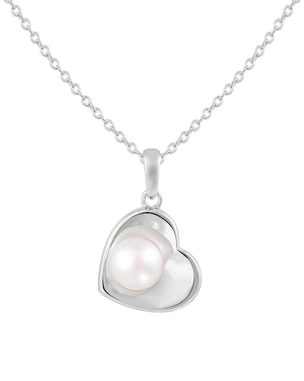 Splendid White Silver 5-6mm Pearl Set