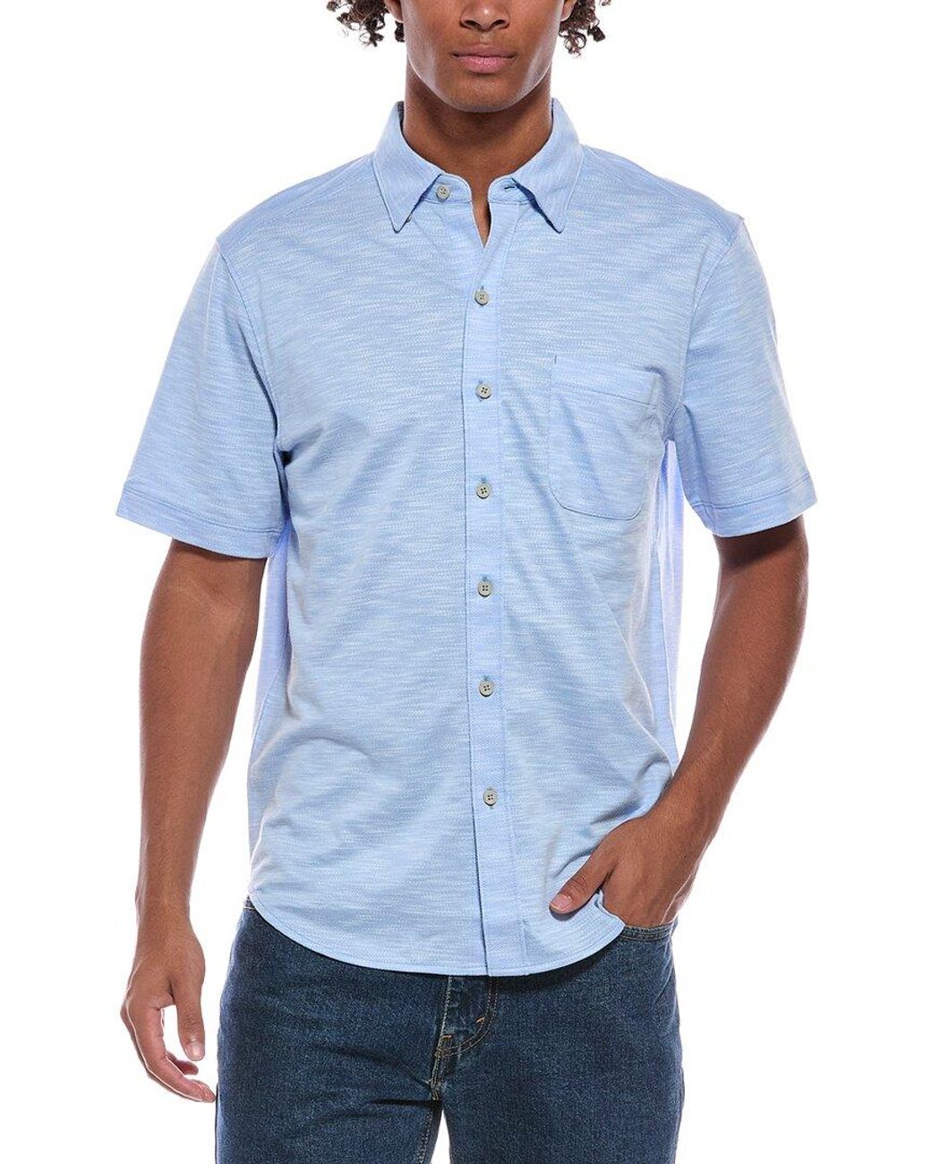 Tommy Bahama Blue San Lucio Tides Knit Shirt for men