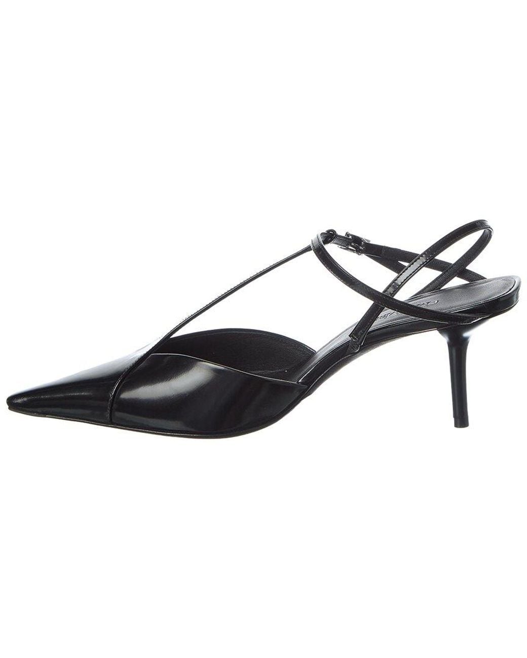 Max Mara Black Leather Pump