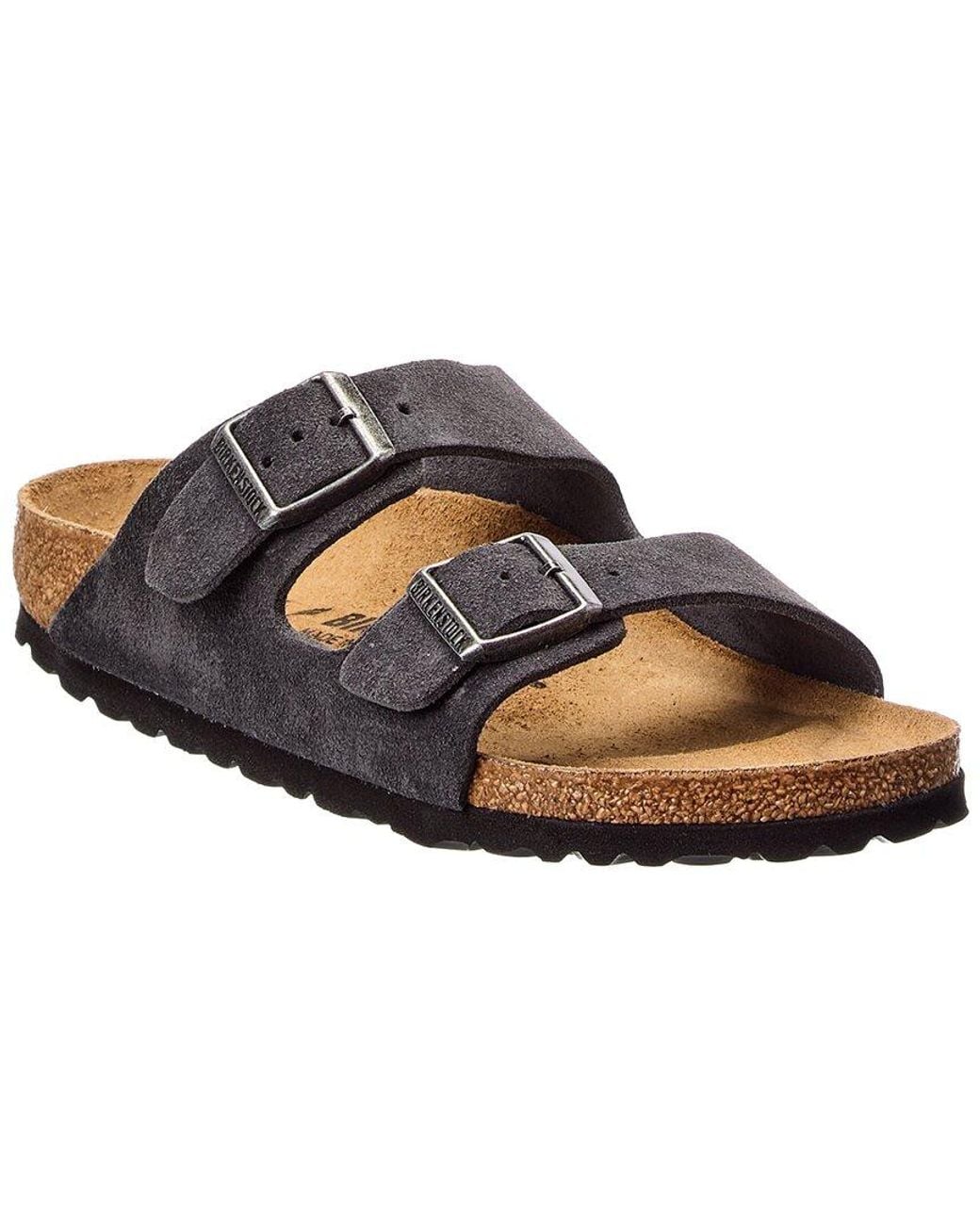 Birkenstock Brown Arizona Narrow Suede Sandal