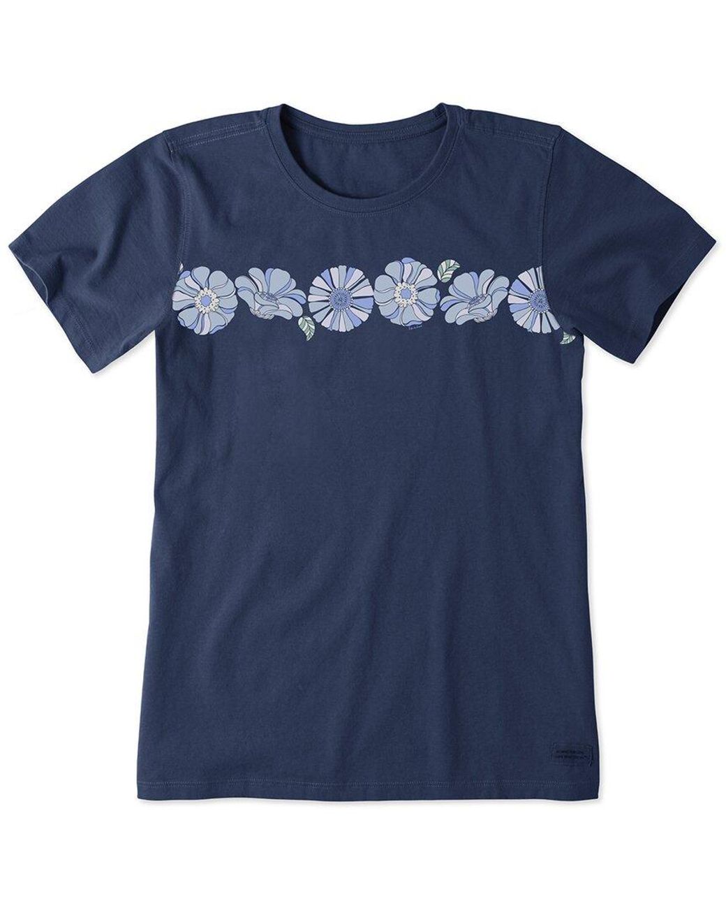 Life Is Good. Blue Crusher T-Shirt