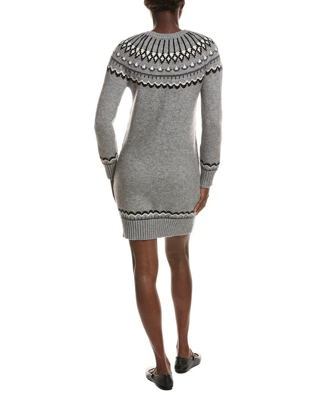 Hunter Gray Fairisle Sweaterdress