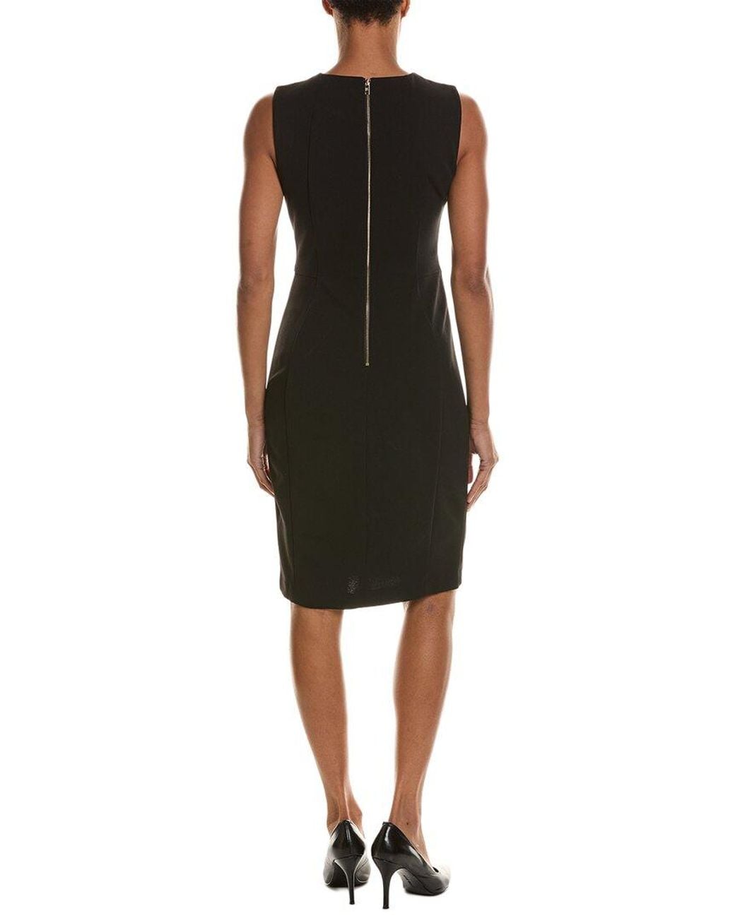 DKNY Black Sheath Dress