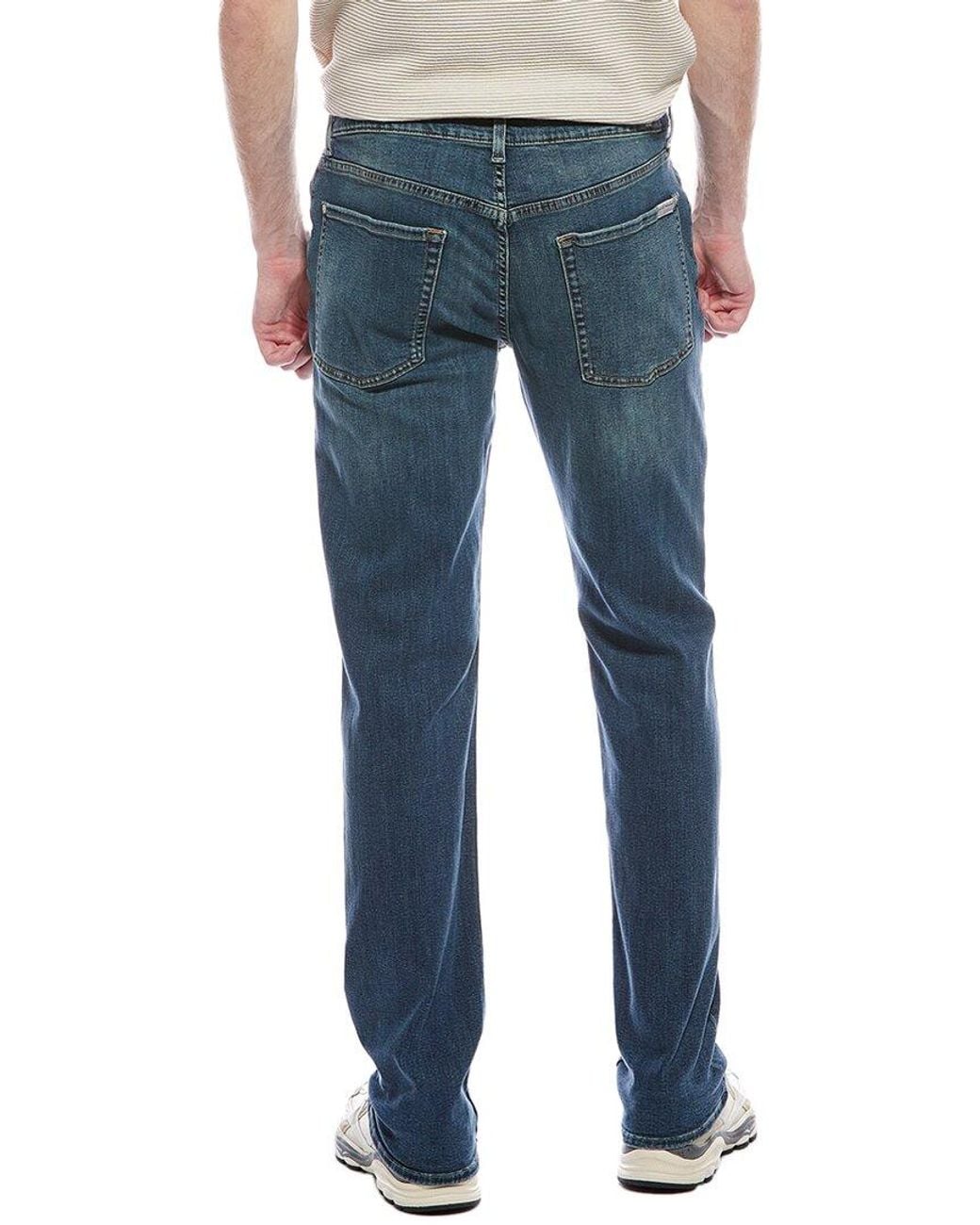 7 For All Mankind Blue The Straight Jean for men