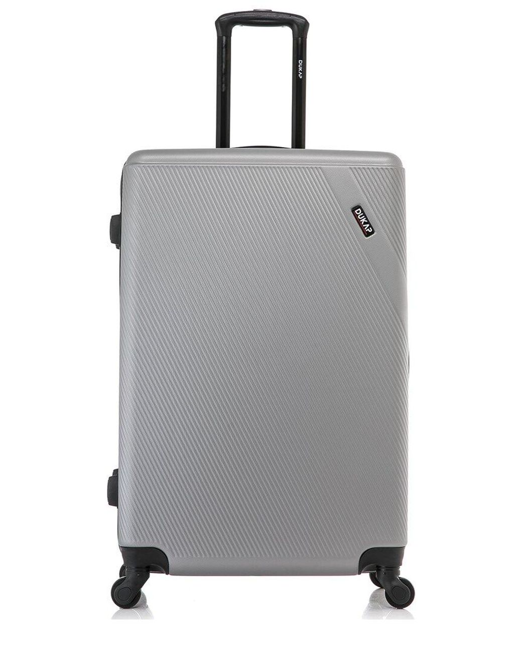 DUKAP Inception Lightweight Hardside Spinner 28in in Silver Metallic Womens Bags Luggage and suitcases 