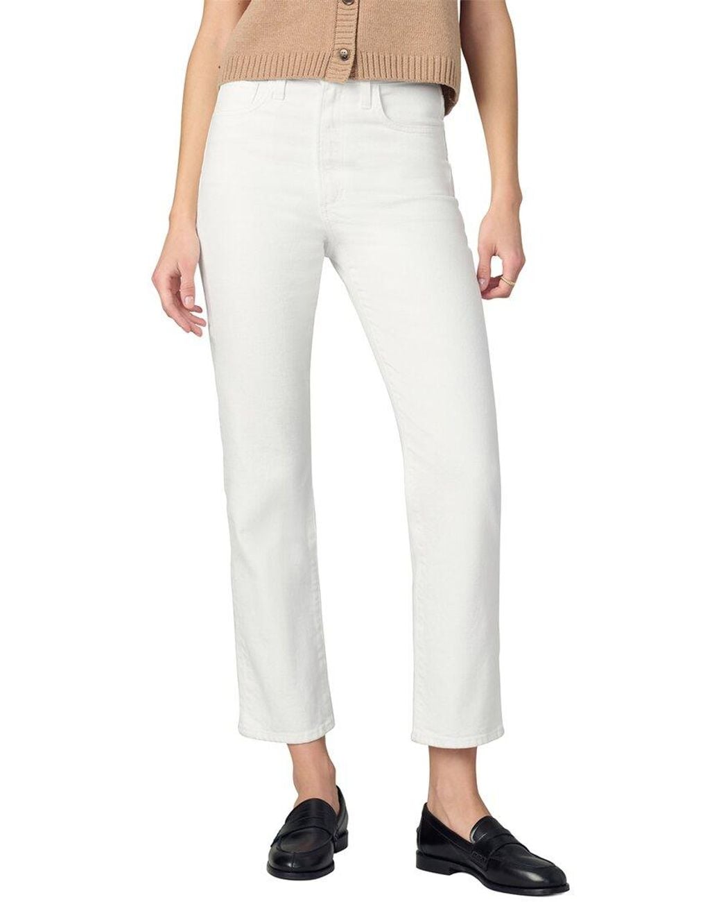 Joe's Jeans White The Margot Slim Ankle Jean