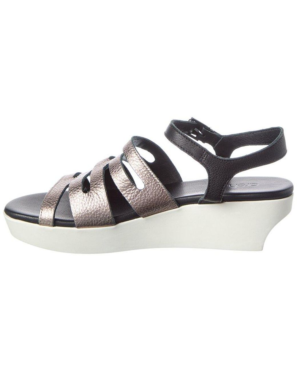 Arche Metallic Socsha Leather Sandal