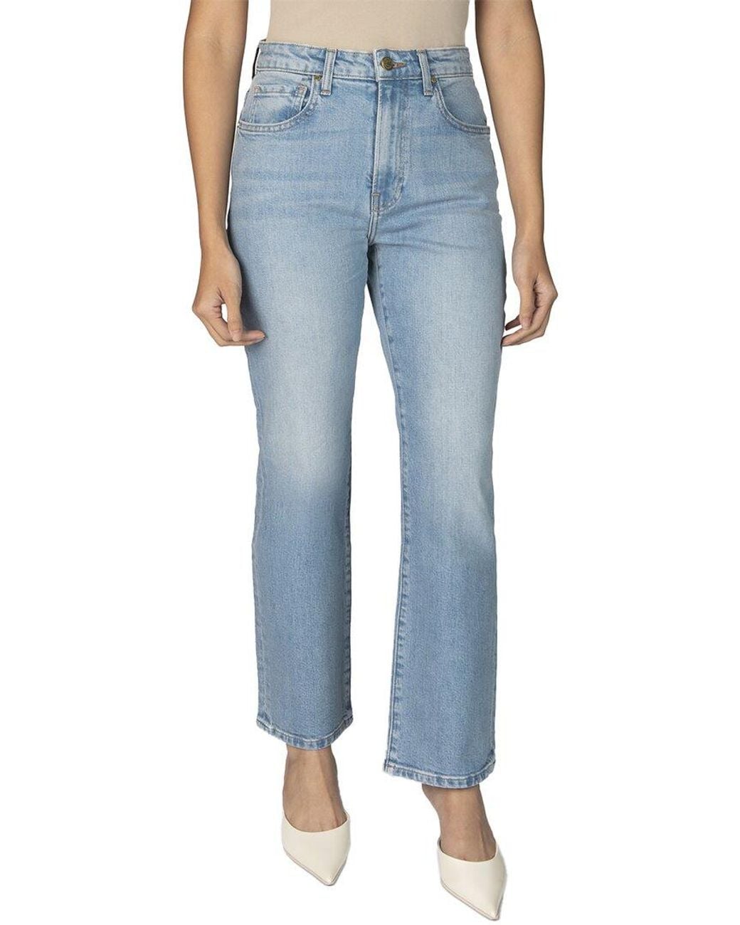 Nelle Atelier Blue Petite The Kate Stovepipe Denim