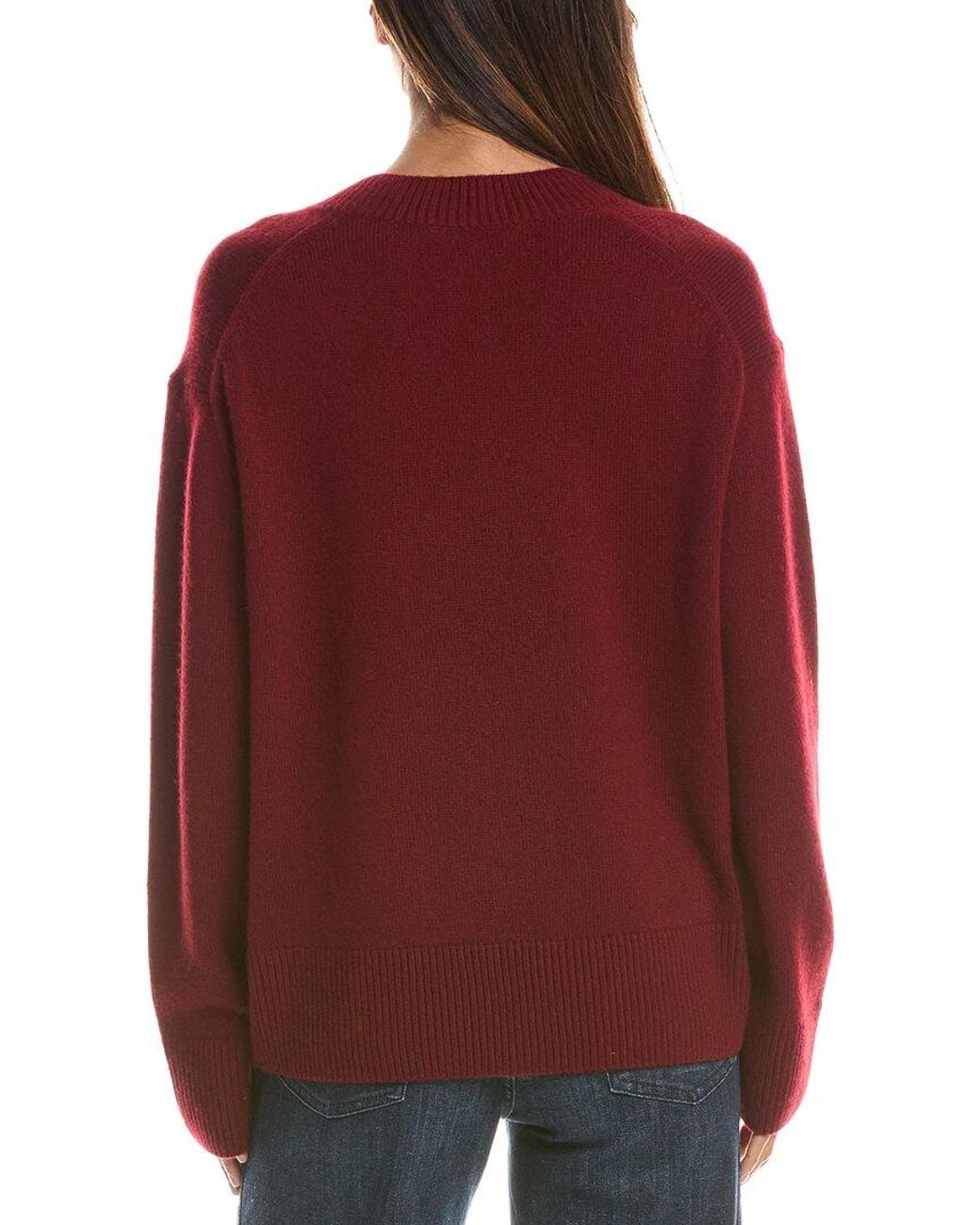 Vince Red Wool & Cashmere Sweater