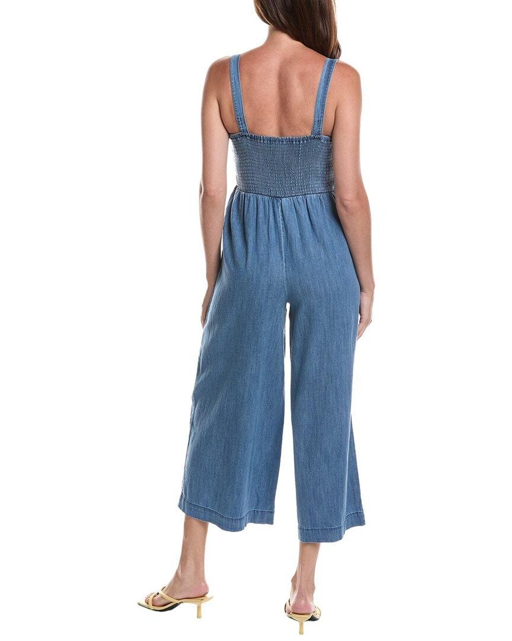 Z Supply Blue Mai Chambray Jumpsuit