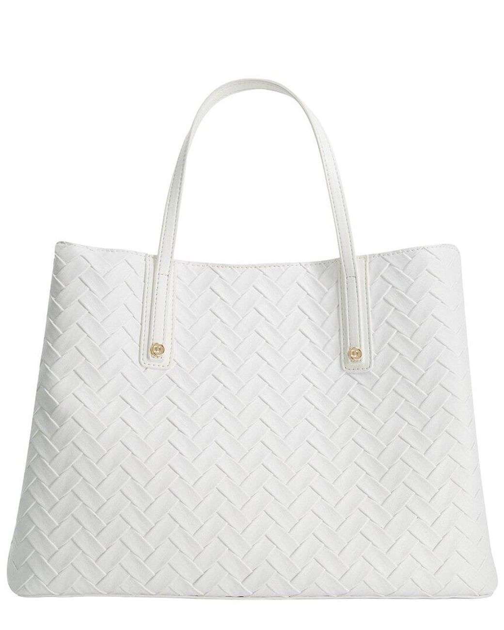 Dune White Dorrie Tote