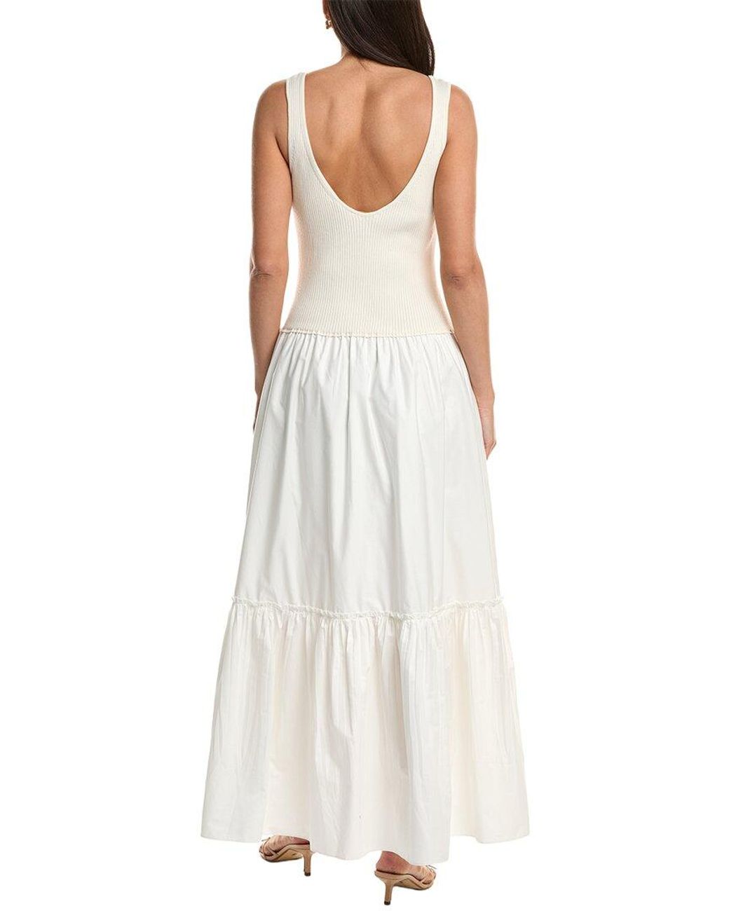 Ramy Brook White Dawson Dress