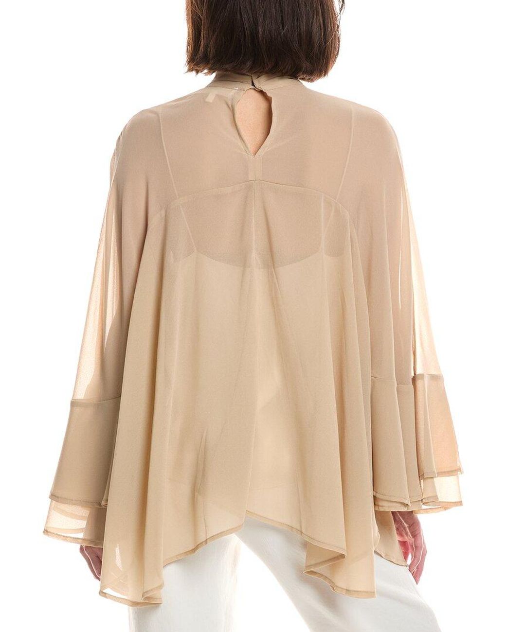 HL Affair Natural Angel Wing Sleeve Top