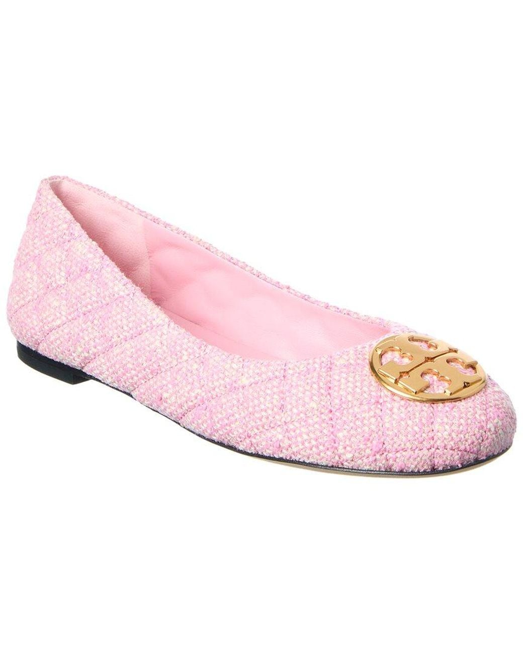 Tory Burch ◆ CHELSEA BALLET FLAT NIB Tory Burch Chelsea Cap-Toe Leather Ballet Flat, Perfect Navy