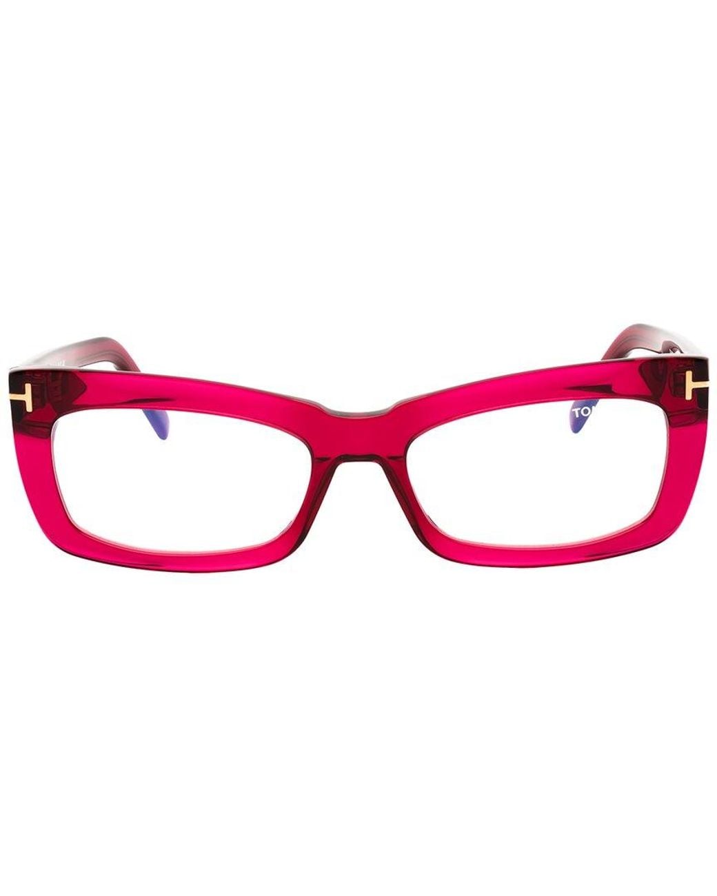 Tom Ford Red 55Mm Optical Frames