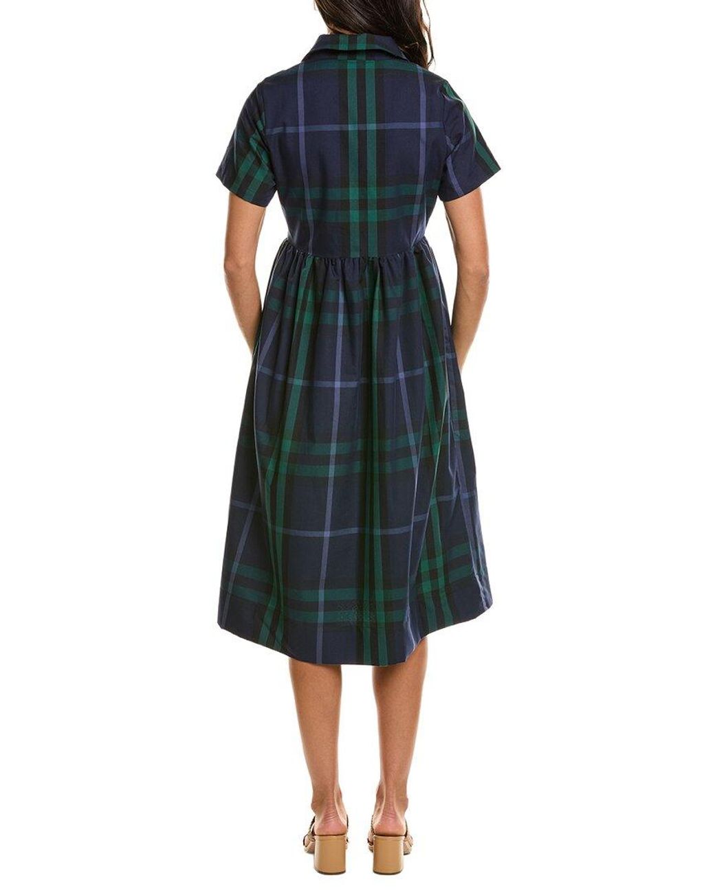Duffield Lane Blue Briggs Midi Dress