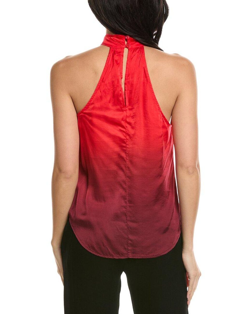 Young Fabulous & Broke Red Rory Halter Top
