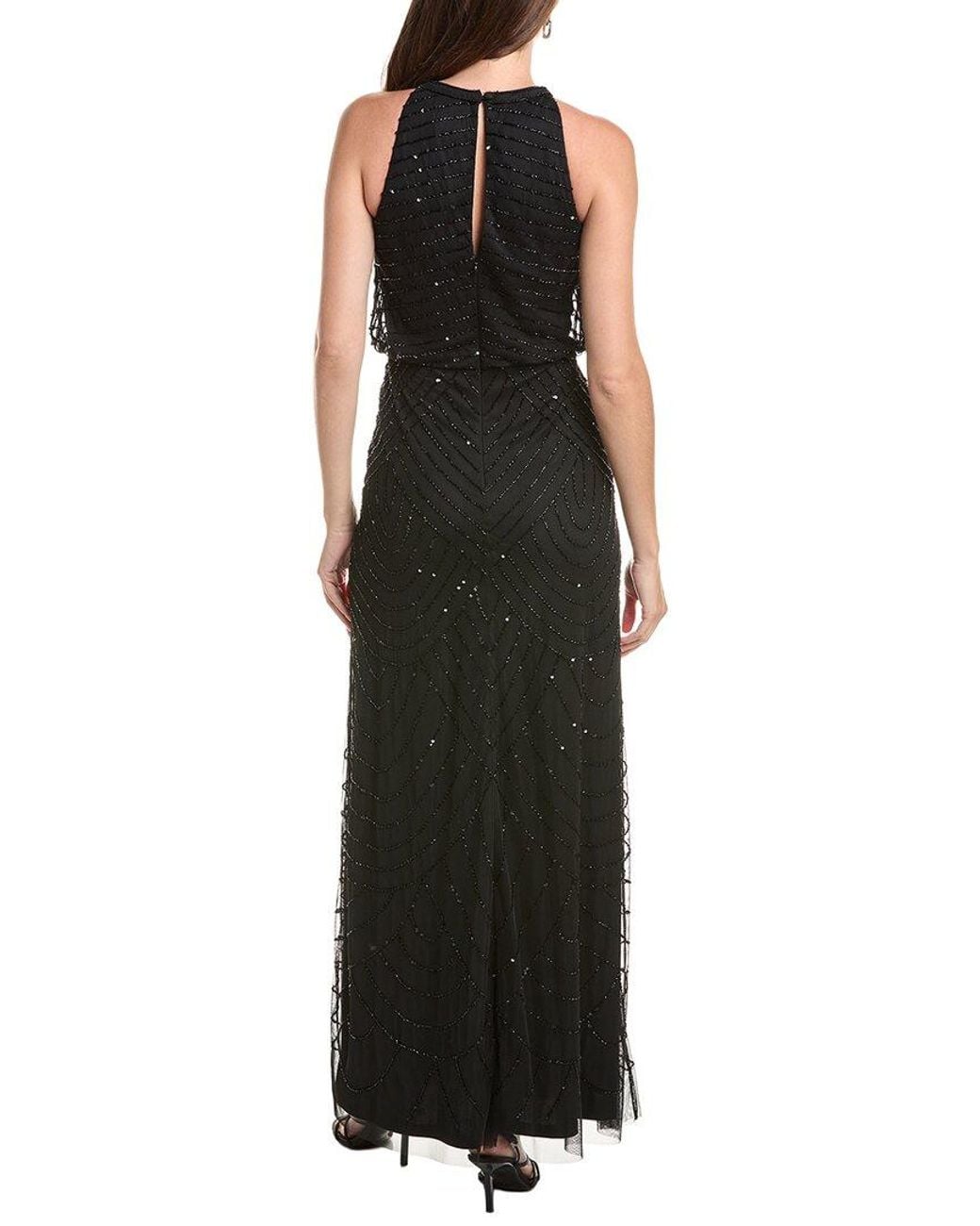 Adrianna Papell Black Gown