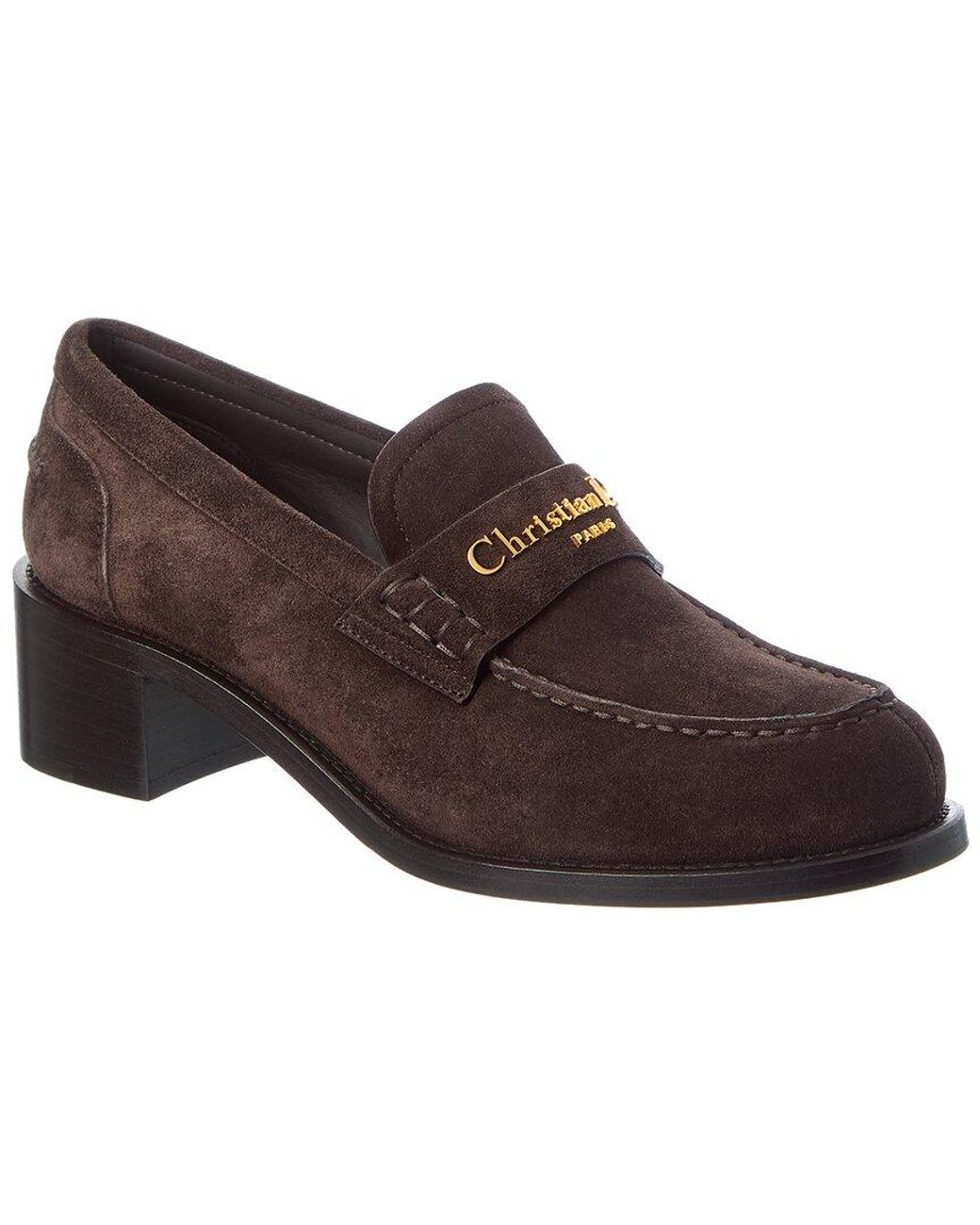 Dior Brown Boy Suede Loafer