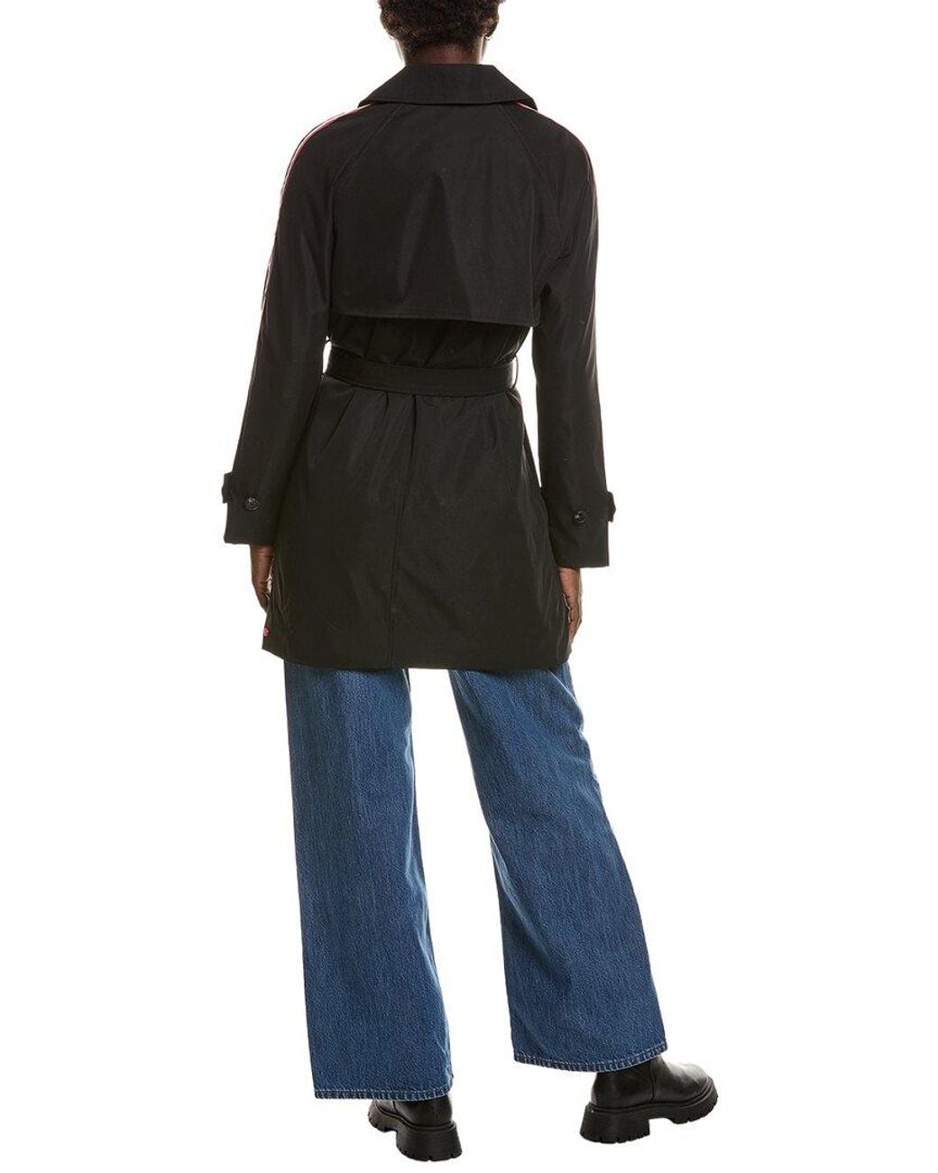 Hunter Black Medium Trench Coat