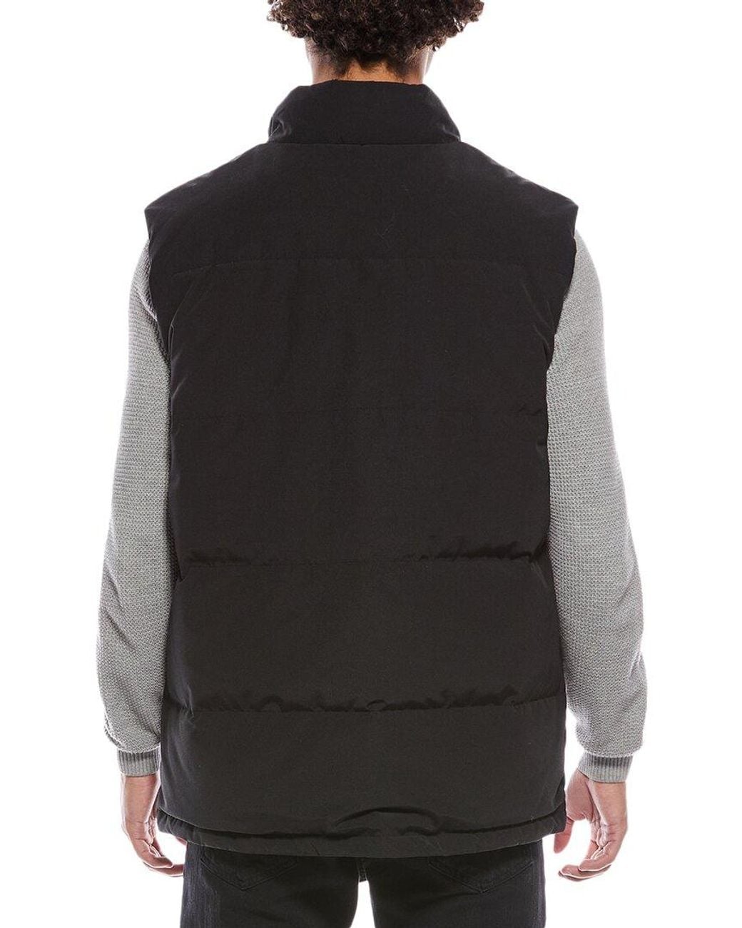 Canada Goose Black Freestyle Vest for men