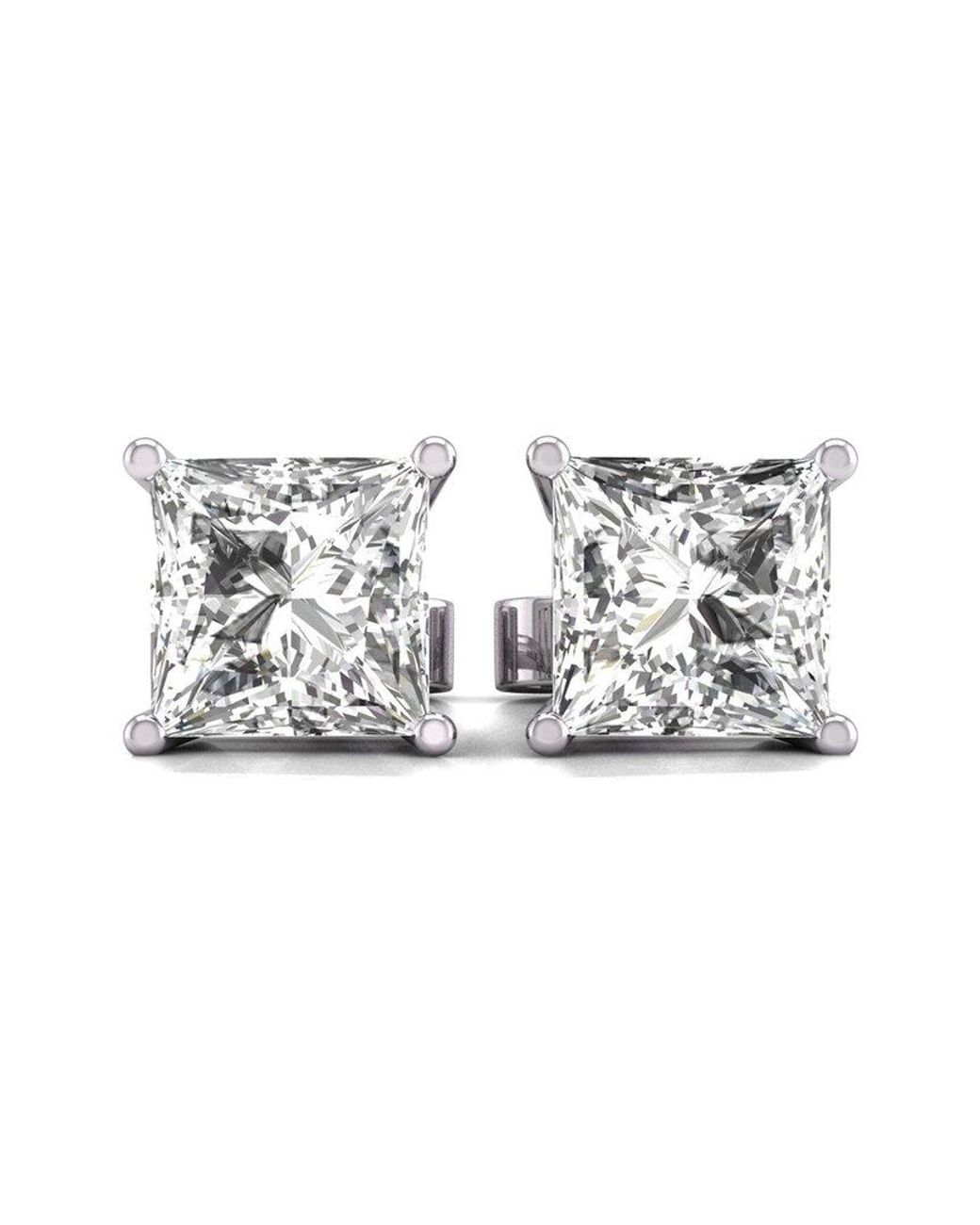 Diana M Metallic Diana M. Fine Jewelry 14k 1.50 Ct. Tw. Lab Grown Diamond Studs