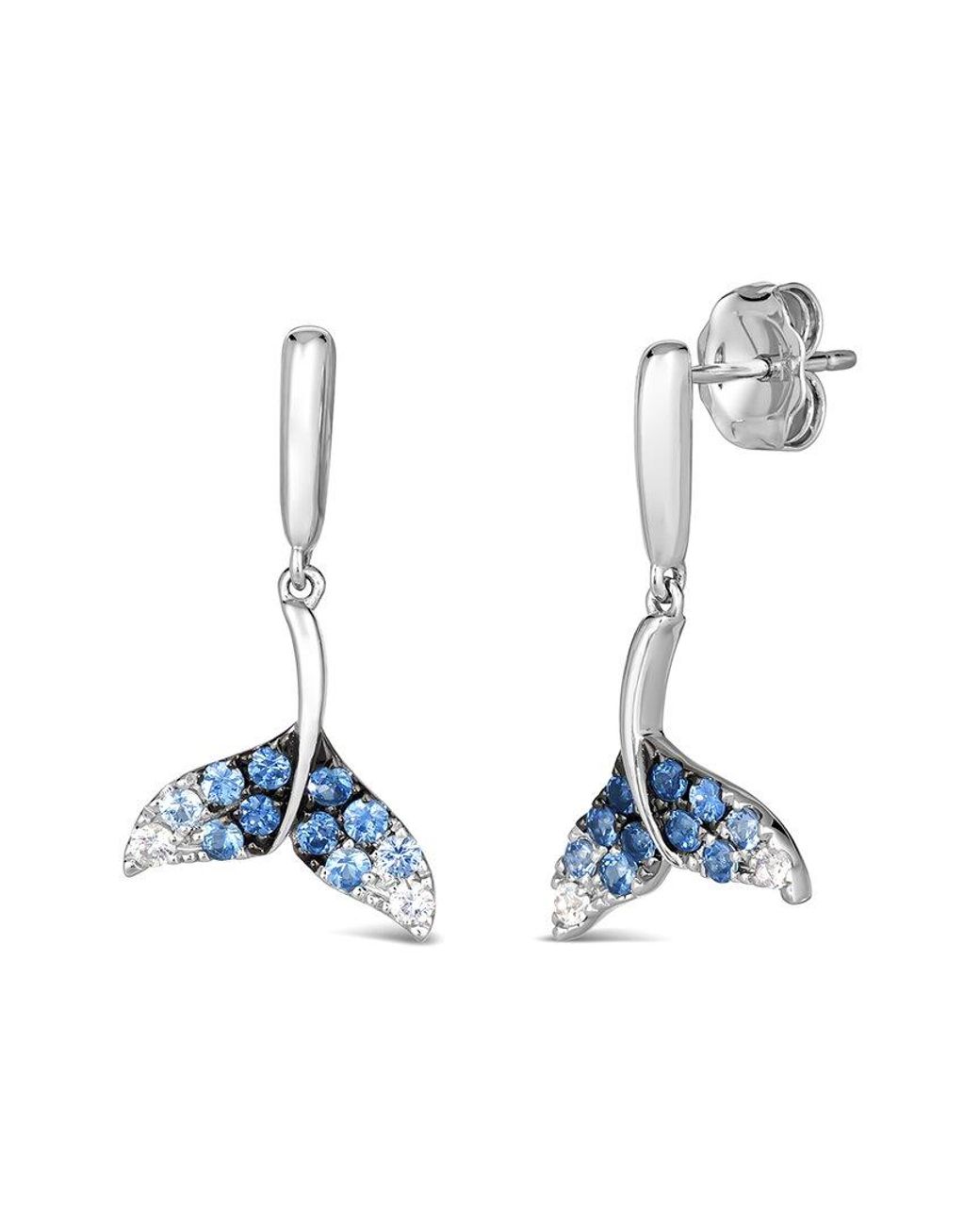 Le Vian Blue 14K 0.48 Ct. Tw. Sapphire Drop Earrings