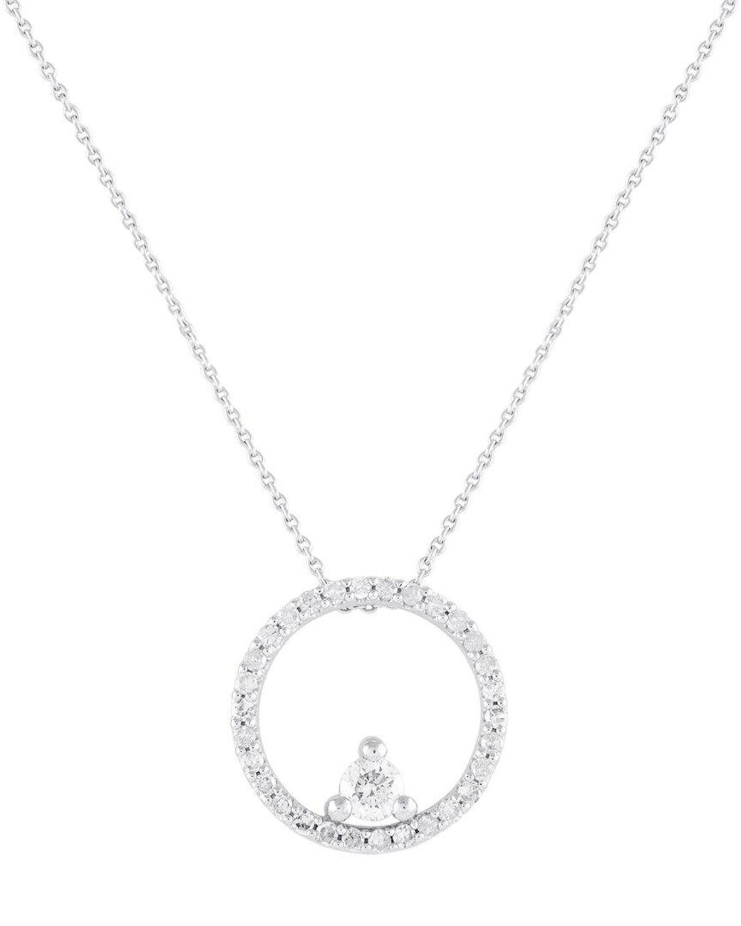 Diamond Select Cuts White 14K 0.25 Ct. Tw. Diamond Necklace