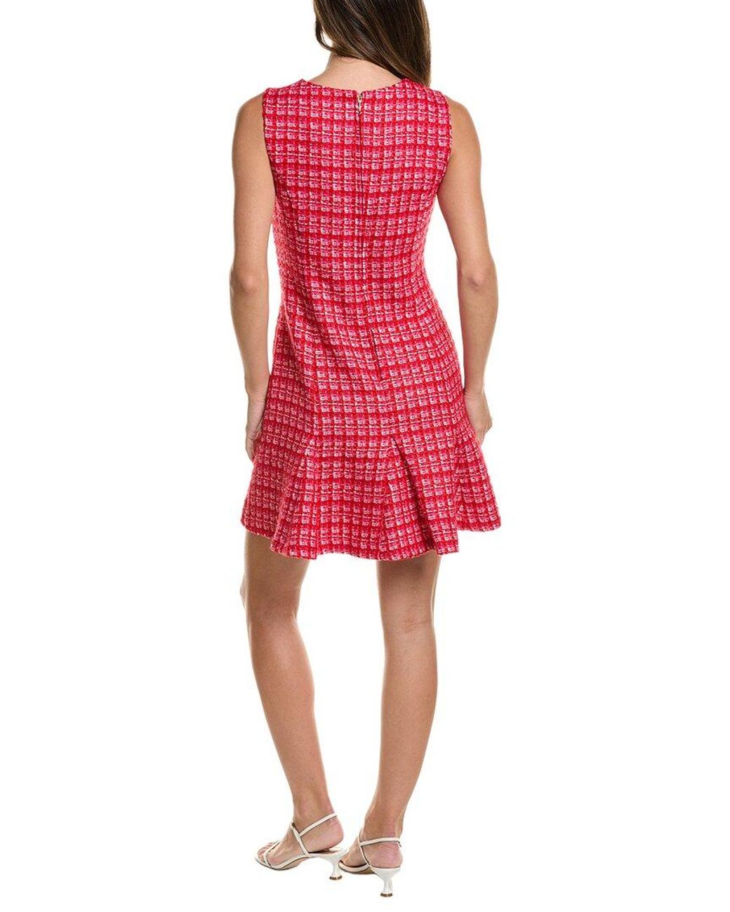Lilly Pulitzer Red Enya Boucle A-Line Dress