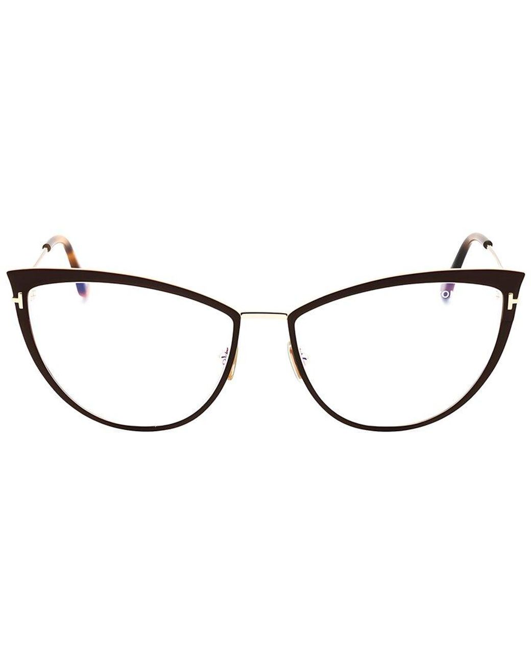 Tom Ford Metallic Ft5877-B 56Mm Optical Frames
