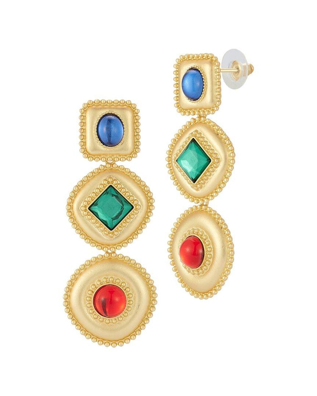 Sphera Milano White Plated Cz Earrings