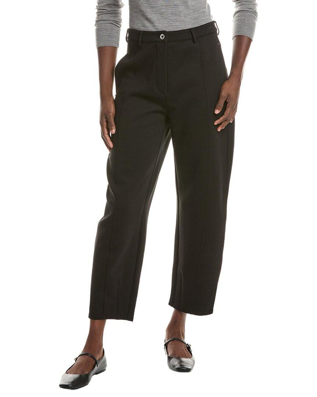 Max Mara Black Mm By Pulvino Jersey Trouser