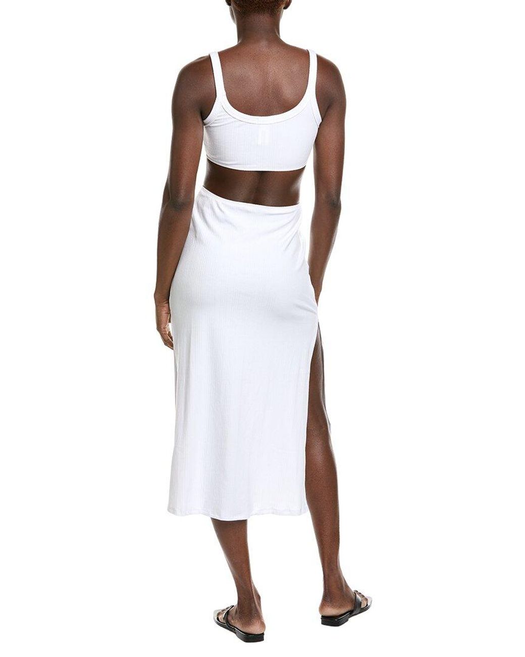 Vitamin A White The Icon Cutout Dress