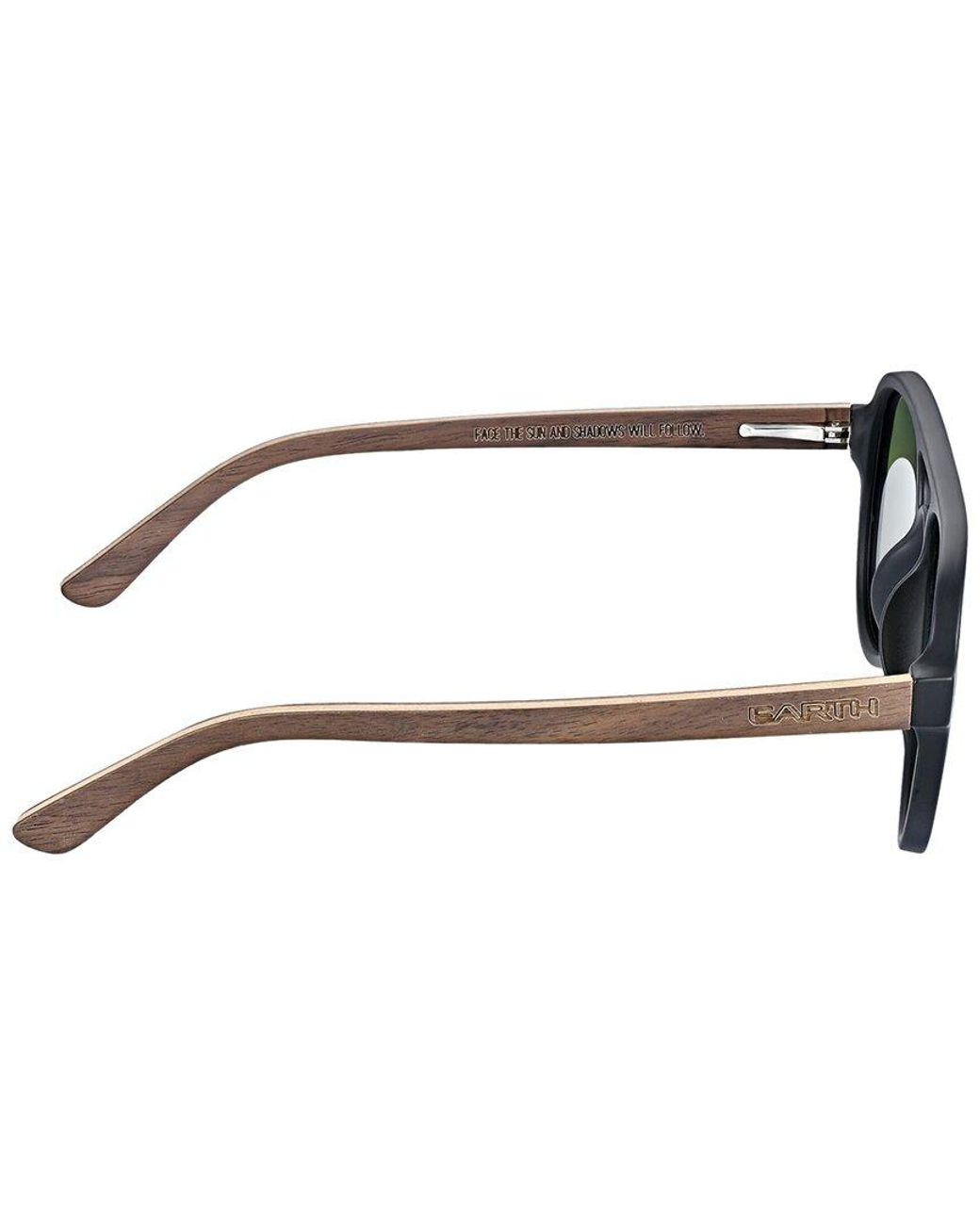 Earth Wood Blue Mazatlan 54Mm Polarized Sunglasses for men
