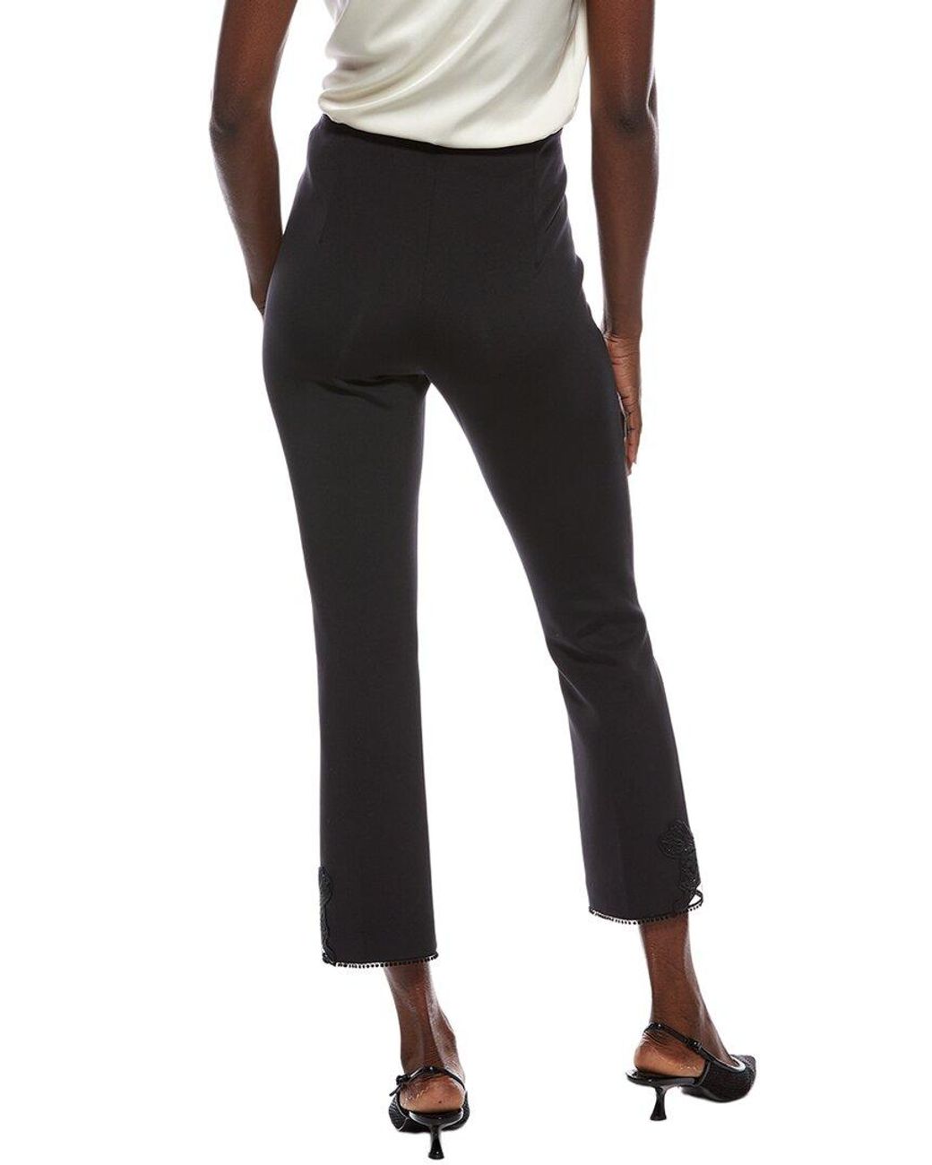 Marc Cain Black Solid Pant