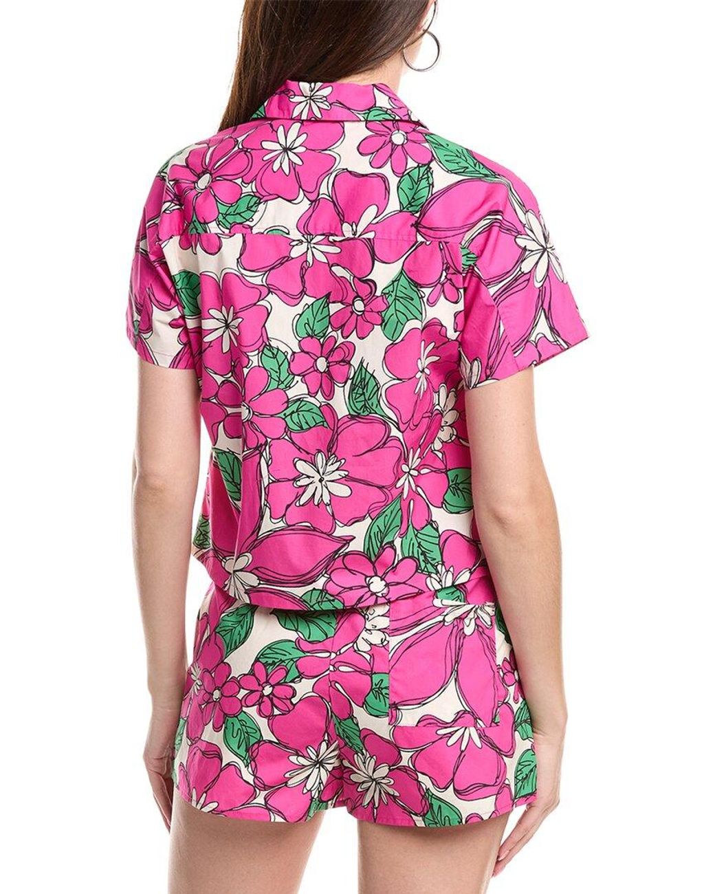 FLORA BEA NYC Pink Marisa Top