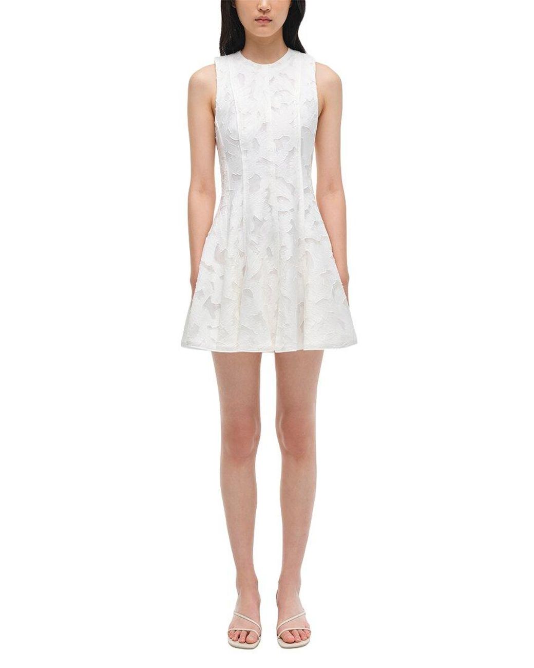Jonathan Simkhai White Sylvia Mini Dress
